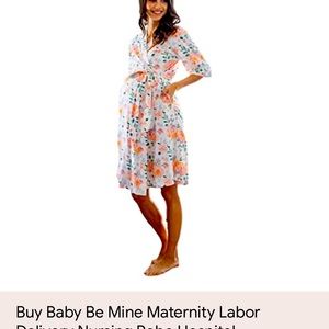 Baby be mine maternity robe in S/M